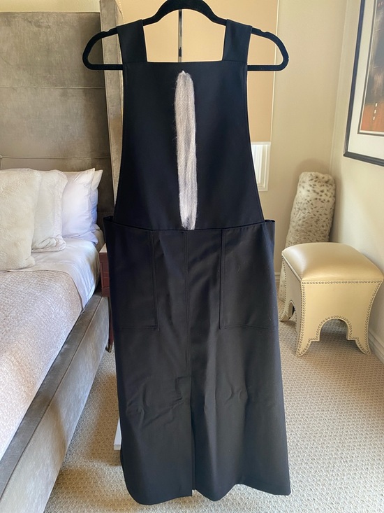 PierAntonioGaspari Dresses & Skirts - Black Midi Pier Antonio Gaspari Dress with Front Pocket Detail